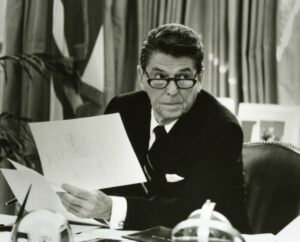 Ronald Reagan, one of Rodenstock’s most prominent customers